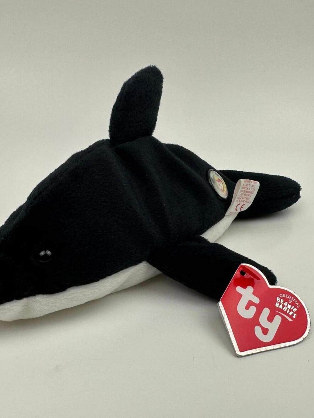Ty Beanie Baby “Splash” the Whale - BBOC Exclusive *Rare* (8 inch)
